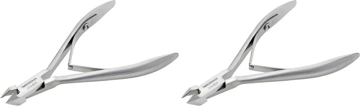 Tweezerman Rockhard - Pinza de cutícula de acero inoxidable, 1\/2 m...