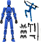 DANONI Titan13 - Figura de acción de robot, Lucky Robot 13, Azul 1 unidad