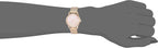 Nine West Reloj de Mujer con Esfera Floral y Brazalete de Malla