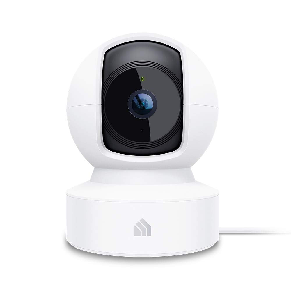 Kasa Smart Cámara de seguridad inteligente de 4MP 2K con cable y panorámica/inclinación, cámara de seguridad inteligente de 1080p HD de 2.4 GHz con visión nocturna, detección de movimiento