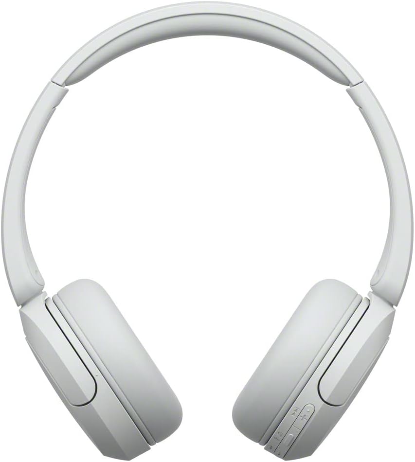 Sony WH-CH520 - Auriculares inalámbricos Bluetooth con micrófono, color, Blanco