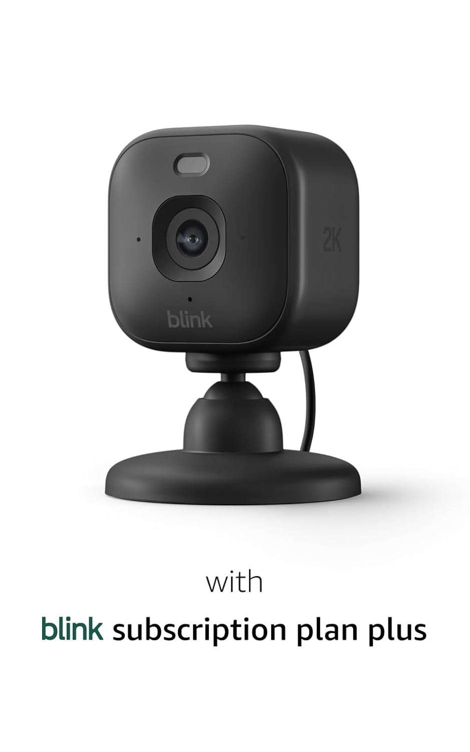 Blink Mini 2K+ (último modelo) con suscripción Plus por un año. Cám...