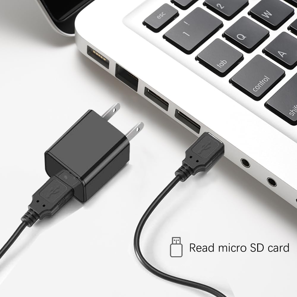 USHJNV Cámara espía inteligente inalámbrica pequeña 1080P