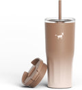 CheerfulGoat - Taza de café de cerámica con 2 tapas