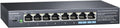 BrosTrend Interruptor 2.5Gb, Interruptor Ethernet de 8 Puertos No Administrado 2.5 Gigabit Soporta Agregación de Enlaces, Estáticos y VLAN, Sin Ventilador, Montaje de Escritorio/Pared, Divisor Multi