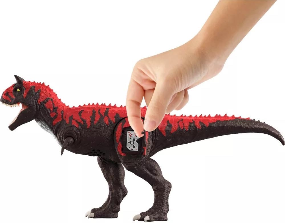Colección Jurassic Legacy Reimagined Roarin' Real Feel Carnotaurus, edición limitada