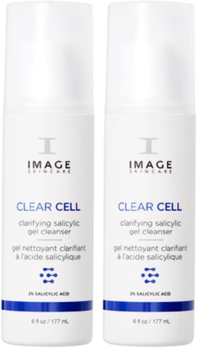 IMAGE Skincare, CLEAR CELL - Gel de limpieza salicílico, lavado fac...