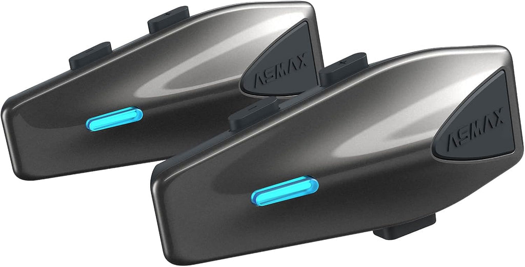 ASMAX Auriculares Bluetooth para motocicleta S1 con control de voz