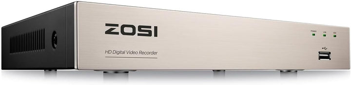 ZOSI H.265+8CH 1080P híbrido 4-en-1 analógico TVI\/CVBS\/AHD\/CVI g...