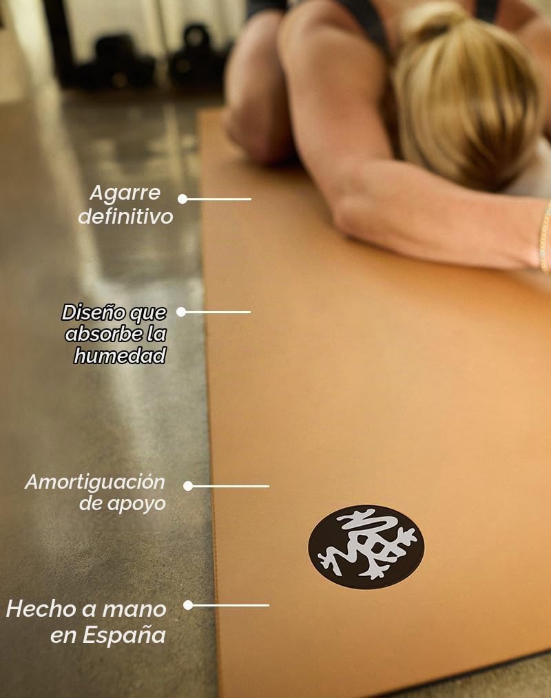 Manduka GRP Adapt Alfombrilla de yoga 71" - 5 mm | Agarre definitivo | Preparada para el sudor para cualquier estilo de yoga | 180,3 x 61 cm