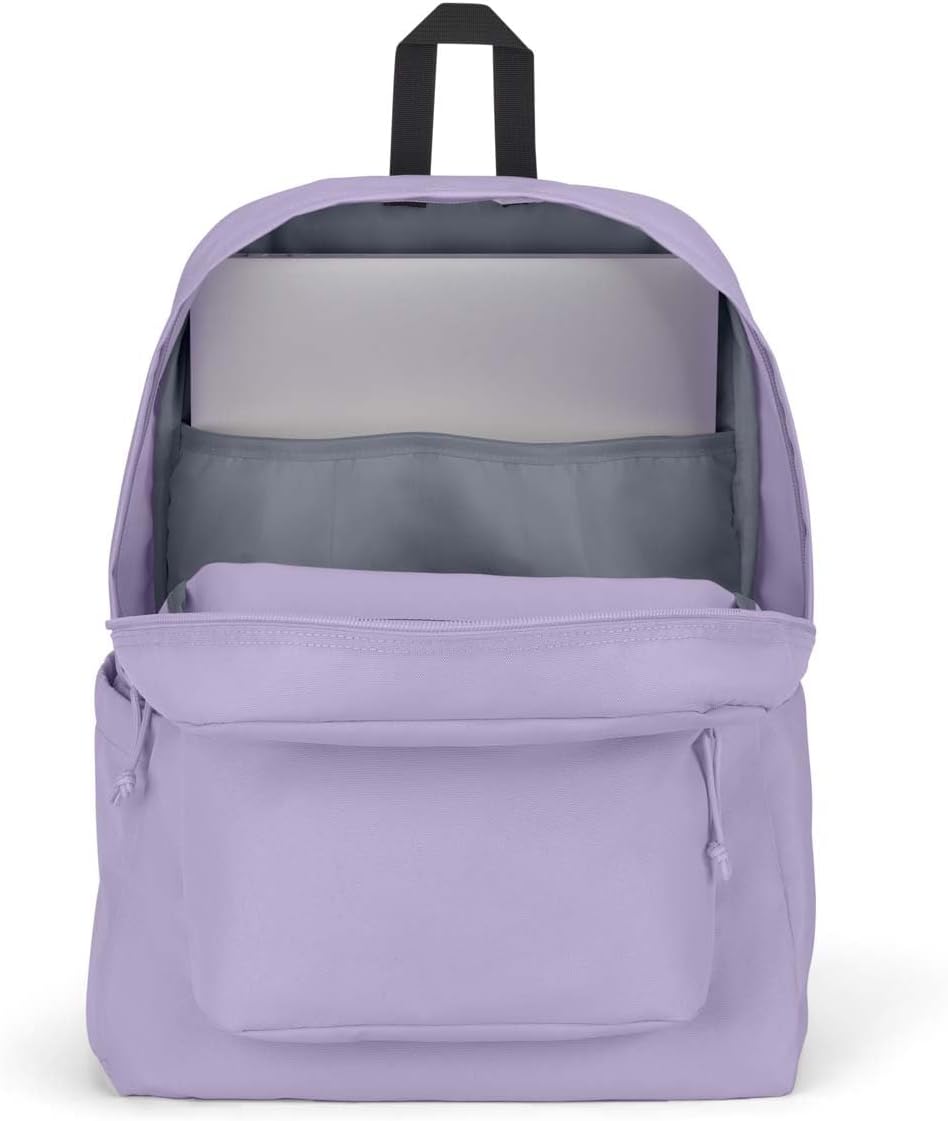 JanSport Mochila Superbreak Plus, Lila Pastel, Tamaño único