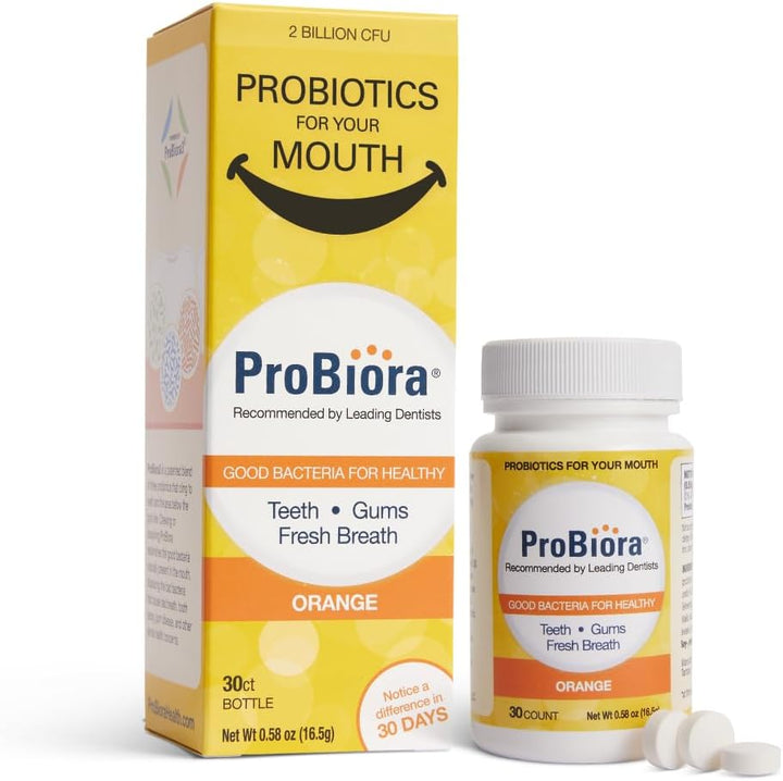 Comprimidos masticables con probiótico ProBiora Oral-Care | Supleme...
