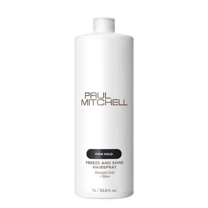 Paul Mitchell Freeze and Shine Super Hairspray, máxima sujeción, la...
