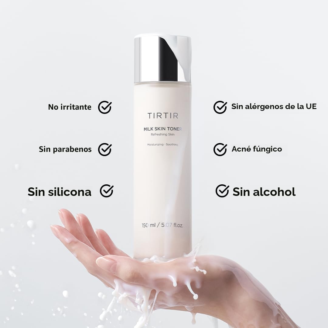 TIRTIR Tónico de Arroz Milk Skin | Tónico Hidratante y Humectante P...