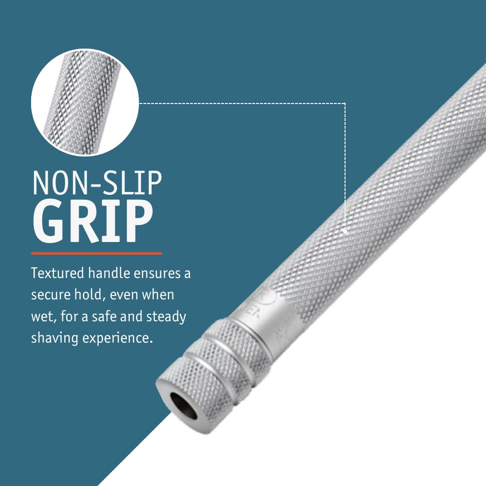 MERKUR 22C - Maquinilla de afeitar de seguridad de doble filo, crom...