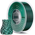 ELEGOO Filamento de impresora 3D PLA de seda de 0.07 in, color dual...