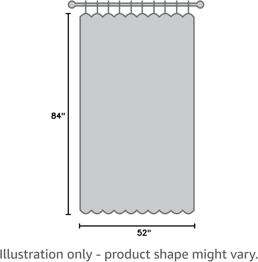 SimpleHome Cortinas opacas 100% beige para oscurecer la sala de estar, 84