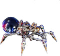 Lámpara Mostarle Lámpara de Cristal Araña Saltarina Rompecabezas de Metal 3D, Arcynix Kit de Modelo DIY Araña Mecánica Sci-Fi Decoración Steampunk, Regalo Creativo y Decoración Futurista del Hogar para