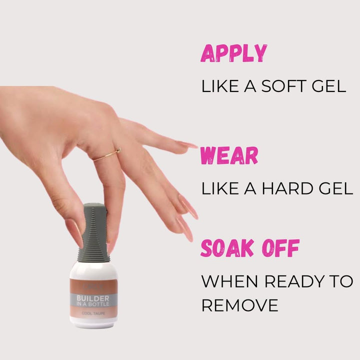 Orly GELFX Builder in a Bottle Colors | Fórmula autonivelante todo...