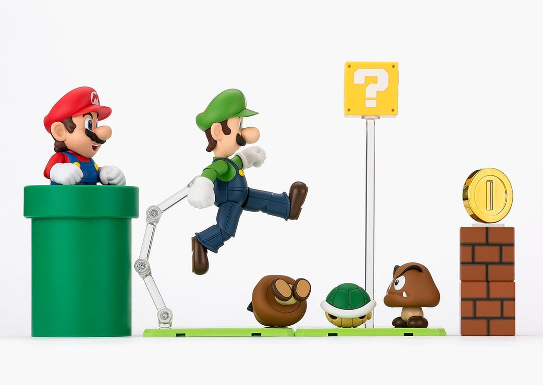 TAMASHII NATIONS - Super Mario - Figura de acción de Super Mario Pl...