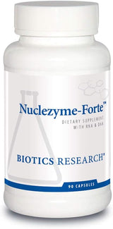 BIOTICS RESEARCH Nuclezyme-Forte - Complejo B de ARN\/ADN, fuente s...