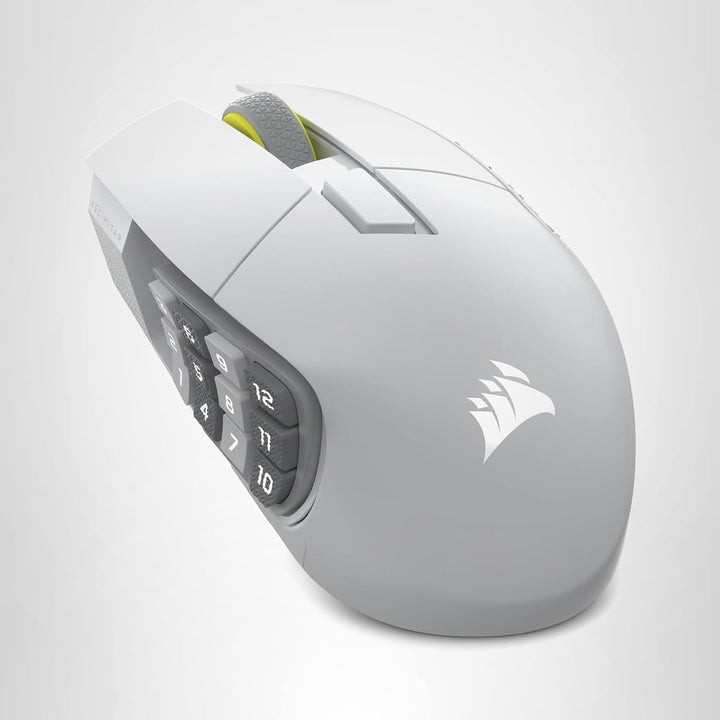 Corsair Scimitar Elite Wireless SE MMO ratón de PC para juegos \u20...