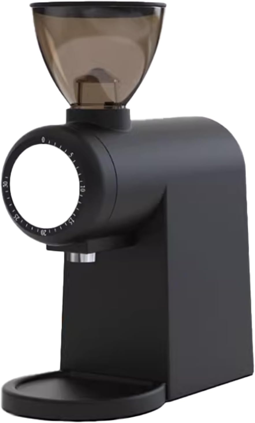 Molinillo de café eléctrico M1004 para uso doméstico con molienda precisa, rebabas de 1.890 in, soporte de embudo desmontable, diseño antiestático