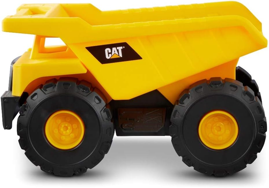 CAT Juguetes de construcción, juguete de camión volquete de 15 pulg...
