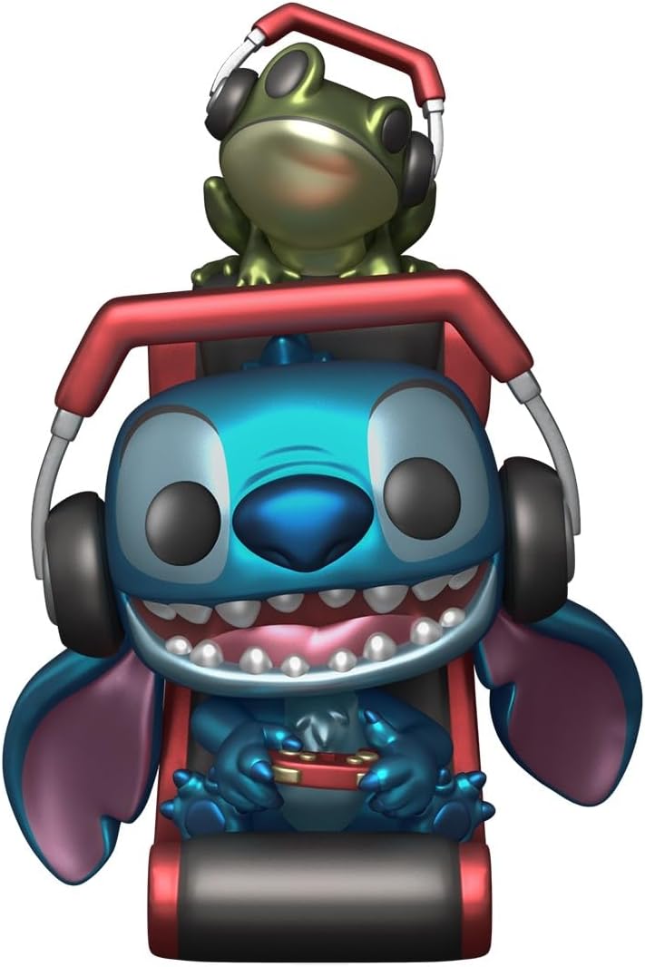 Funko Pop! Plus: Lilo and Stitch - Gamer Stitch - Metálico - Figura...