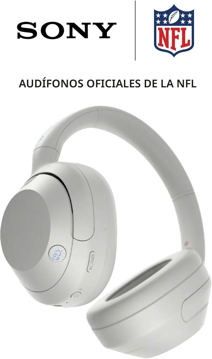 Sony ULT WEAR - Auriculares Bluetooth con cancelación de ruido sobr...