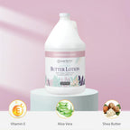 Ginger Lily Farms Botanicals Loción de mantequilla calmante para piel seca, Rosa susurrante