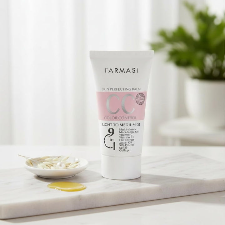 FARMASi CC - Crema de control de color, acabado natural e impecable...