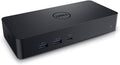 Dell Base universal - D6000S, equipada con opciones PowerShare USB-C/USB-, conecta hasta tres pantallas 4K, indicador LED, negro