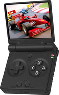 Miyoo Mini Flip Retro - Consola de juegos de mano, pantalla IPS de 2.8 pulgadas 750 x 560, emulador Linux portátil, regalo para hombres y mujeres, negro