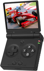 Miyoo Mini Flip Retro - Consola de juegos de mano, pantalla IPS de 2.8 pulgadas 750 x 560, emulador Linux portátil, regalo para hombres y mujeres, negro