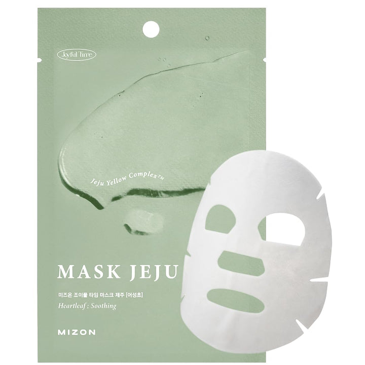 MIZON Joyful Time Jeju - Mascarilla facial completa Koren (hoja de...
