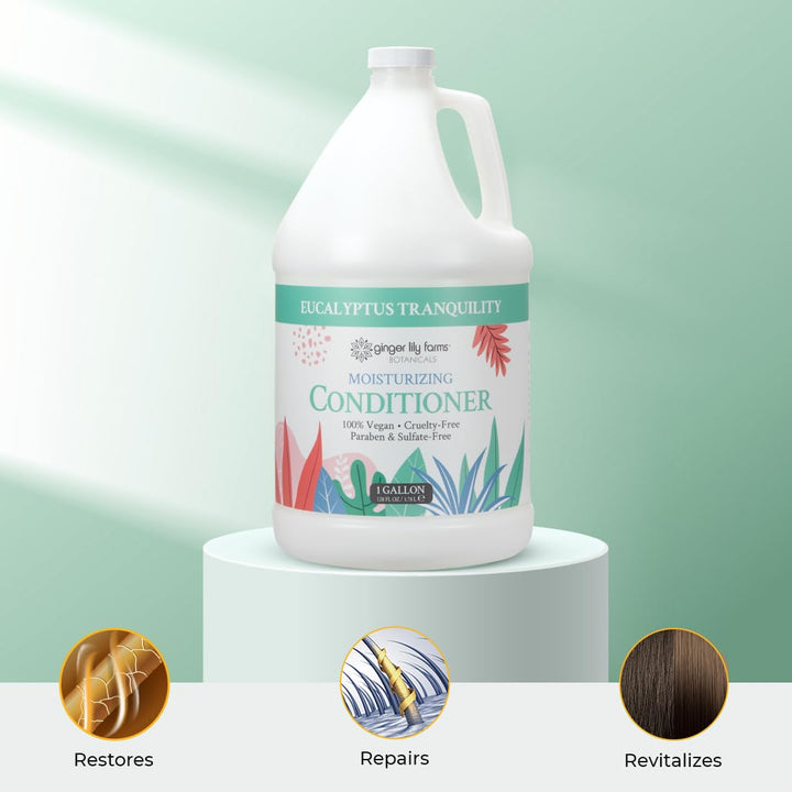Ginger Lily Farms Botanicals - Acondicionador hidratante para cabel...