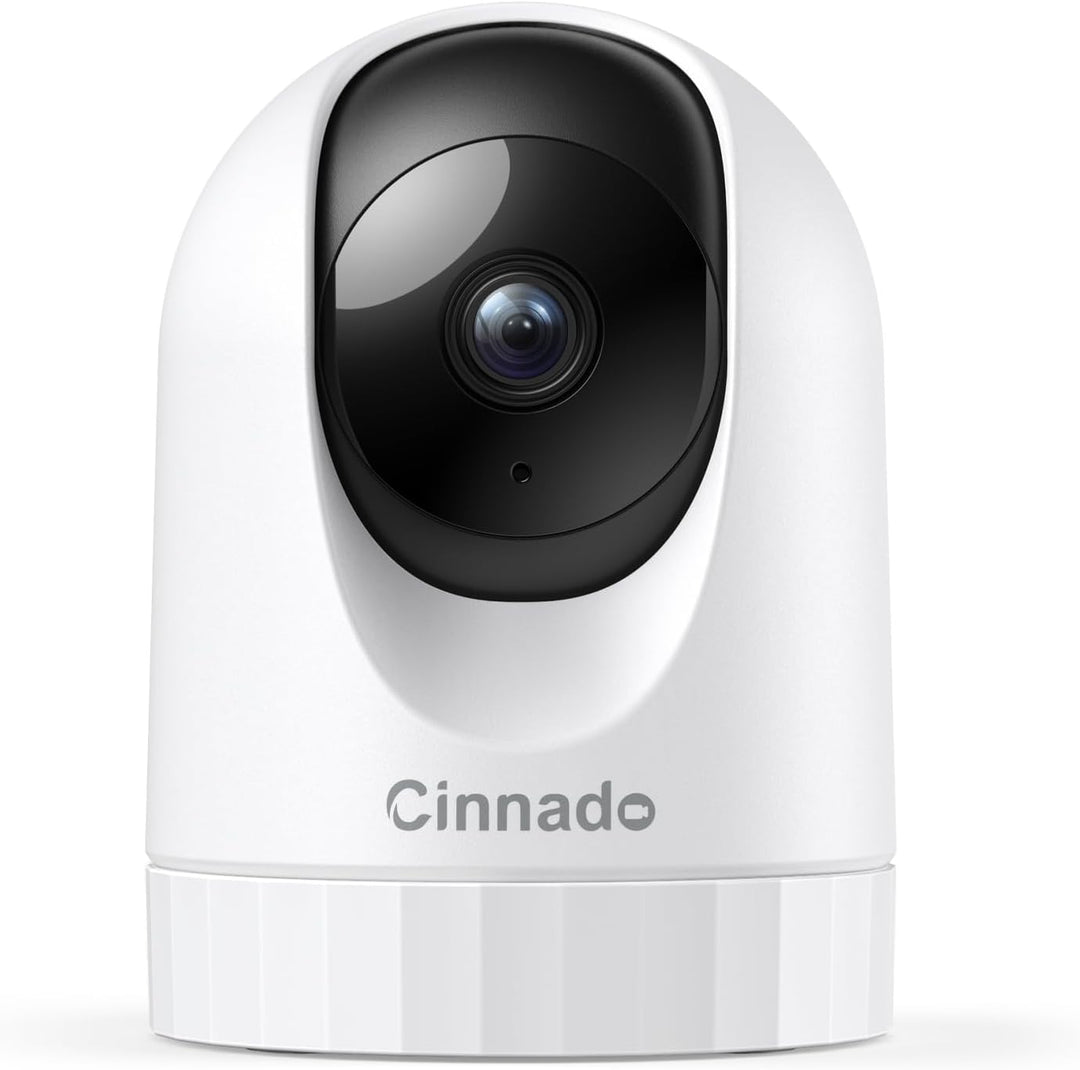 Cinnado - Cámara de seguridad para interiores 2K, cámaras WiFi 360°...