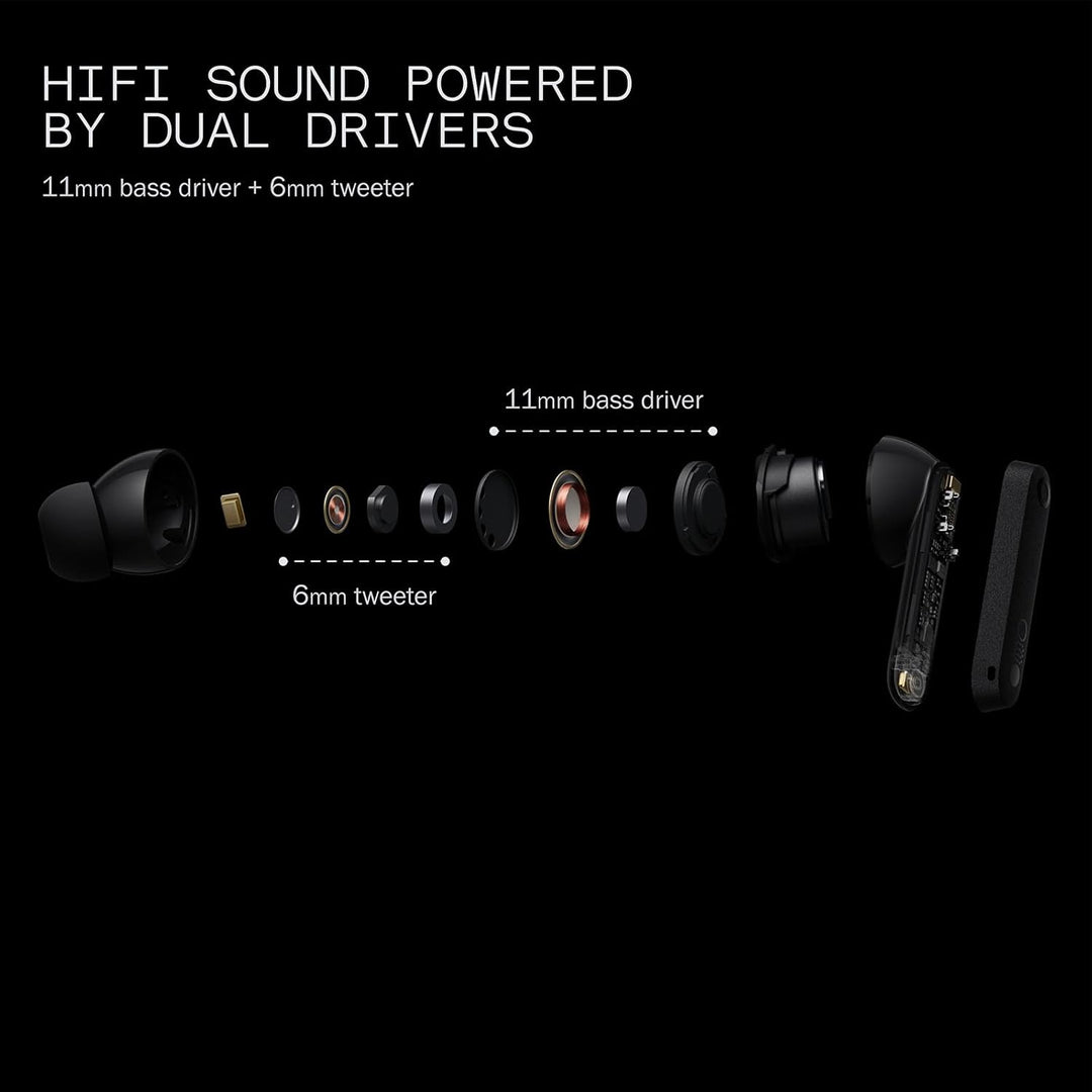 Auriculares CMF Buds Pro 2 inalámbricos con dial inteligente, auric...