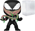 POP Marvel: Venom with Ooze (Glow-in-The-Dark) - Figura de vinilo Funko de edición limitada (paquete con funda protectora de caja compatible), multicolor, 3.75 pulgadas
