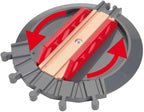 Brio World - 33736 Grand Roundhouse | Accesorio de tren de juguete de 2 piezas para niños a partir de 3 años