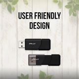 PNY P-FD64GX10ATT03-MP - Unidad flash USB 2.0 (64 GB, 3 unidades, 1...
