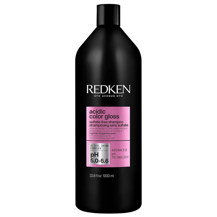 Redken Champú Acidic Color Gloss sin sulfatos para protección del c...