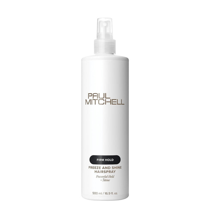 Paul Mitchell Freeze and Shine Super Hairspray, máxima sujeción, la...