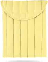 Funda acolchada para laptop de 13 a 14 pulgadas, color amarillo, fu...