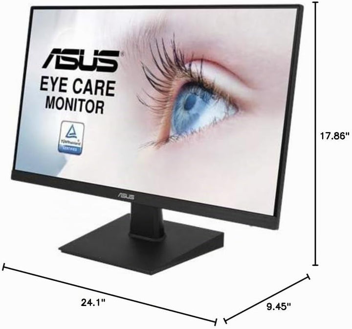 ASUS Monitor de escritorio de 27 pulgadas, Full HD (1920 x 1080), I...