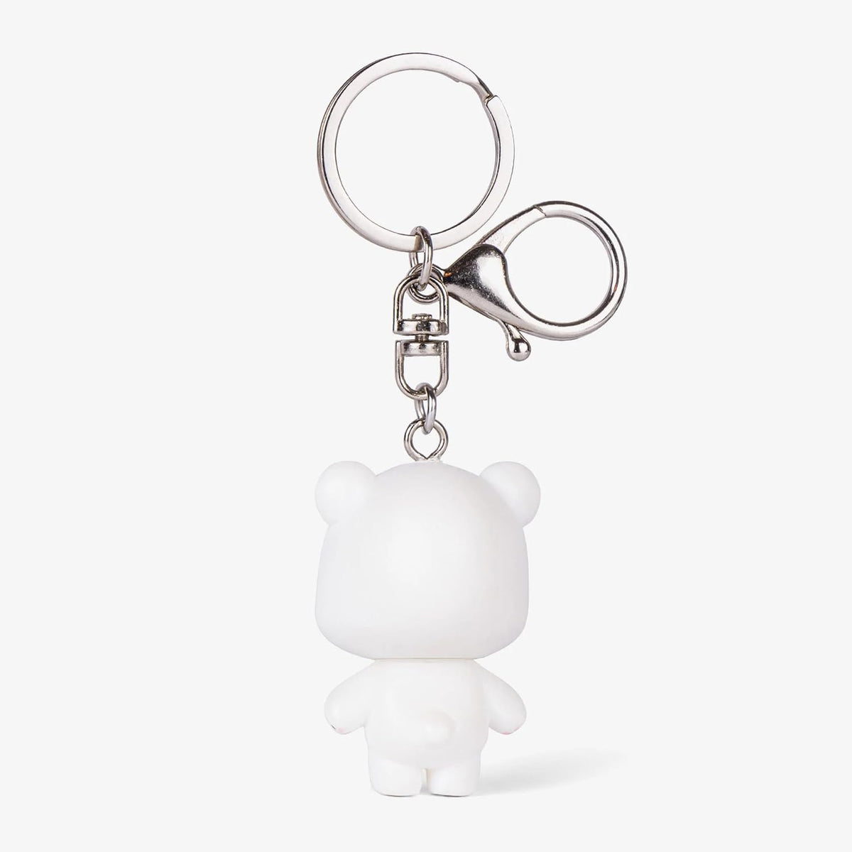 Llavero de figura 3D Milk Mocha – Lindo llavero de vinilo para bolsos, bolsos, bolsas y mochilas, llavero de metal