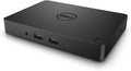 Replicador de puertos universal DELL, USB 3.0, de triple pantalla, UltraHD (D3100), Negro