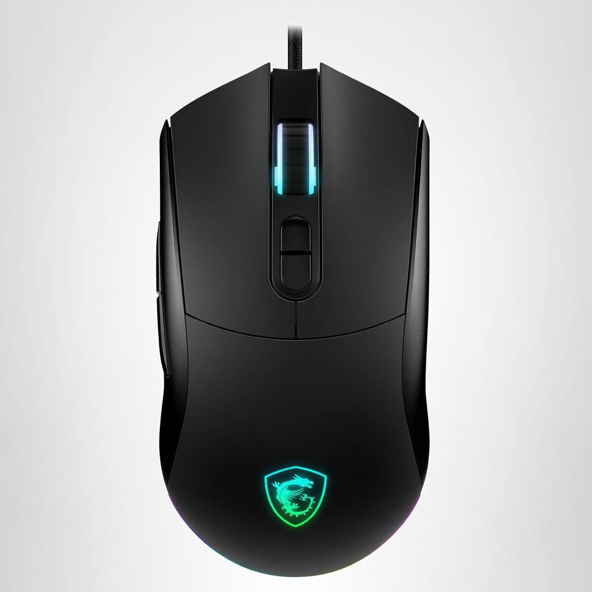 msi Forge GM320 - Ratón para juegos, 12800 DPI, microinterruptor de...