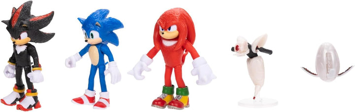 Sonic The Hedgehog 3 figuras de acción de película de 2.5 pulgadas,...